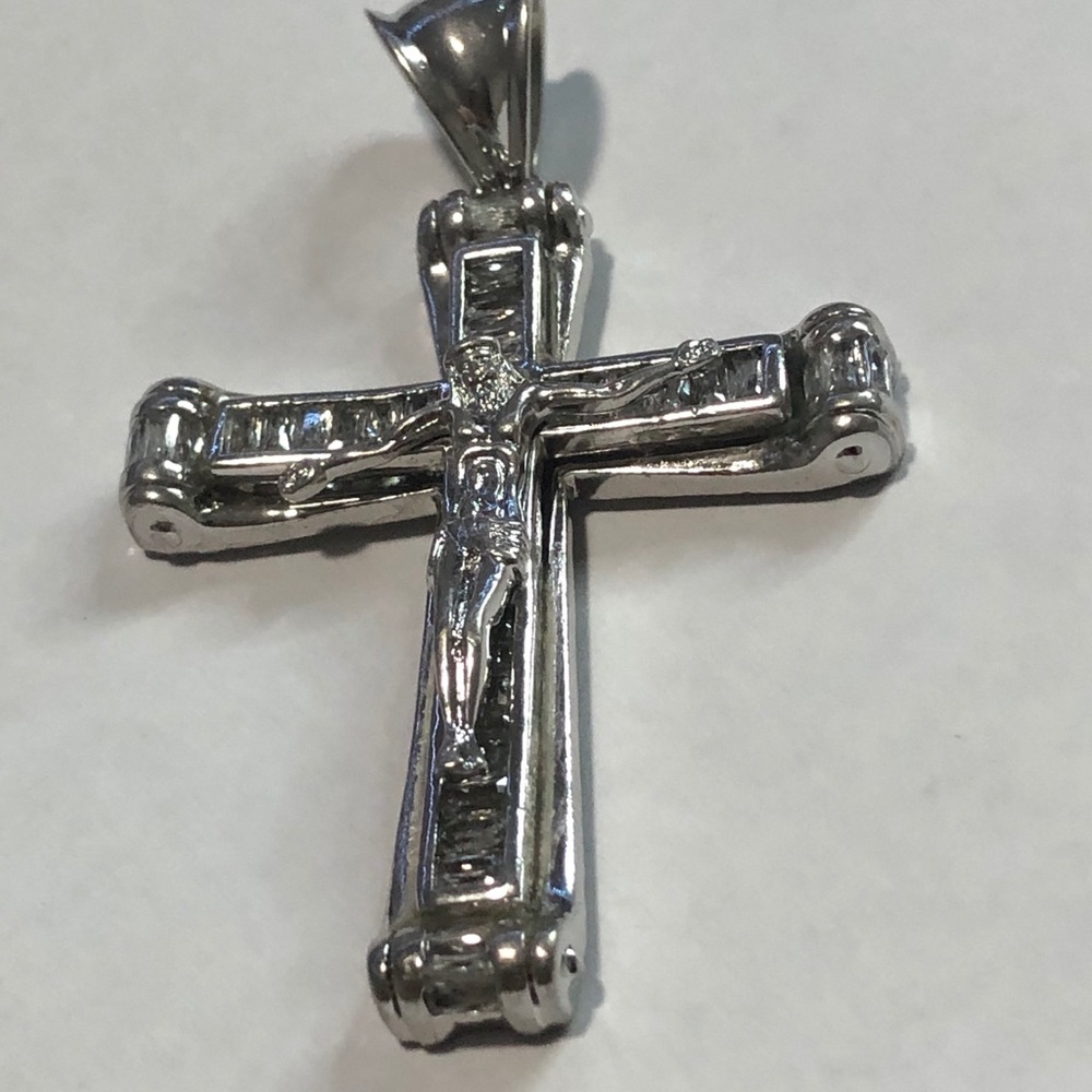 925 silver cross pendant